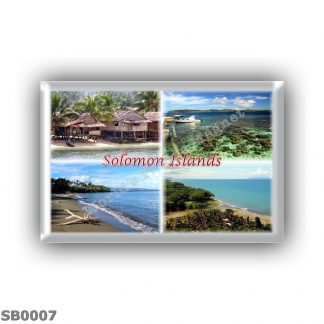 SB0007 Oceania - Solomon Islands - Malaita Islands - Gizo - Bonegi Beach - Honiara Shoreline