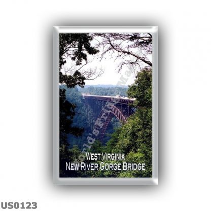 US0123 America - Usa - West Virginia - New River Gorge Bridge