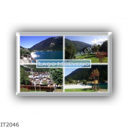 IT2046 Europe - Italy - Trentino Alto Adige Sudtirol Südtirol - Molveno - lake - Panorama